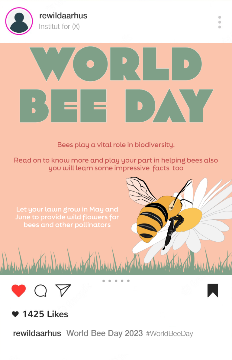 world bee day SoMe